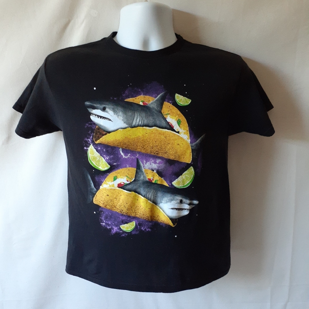 Shark tacos boys short sleeve t-shirt